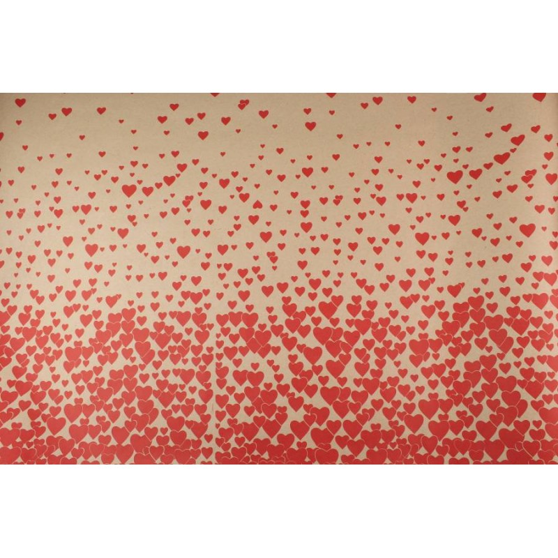 Бумага упаковочная крафт бурый 