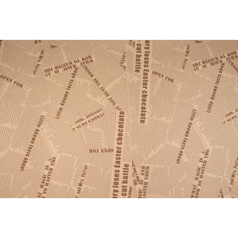 Папір пакувальний крафт бурий 