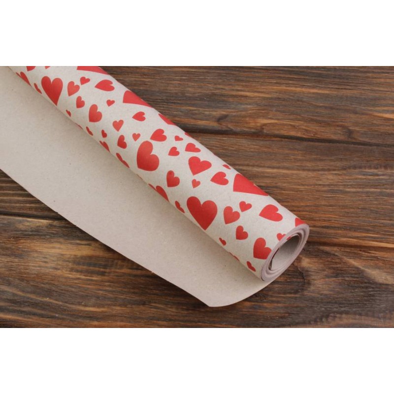 Бумага упаковочная крафт 