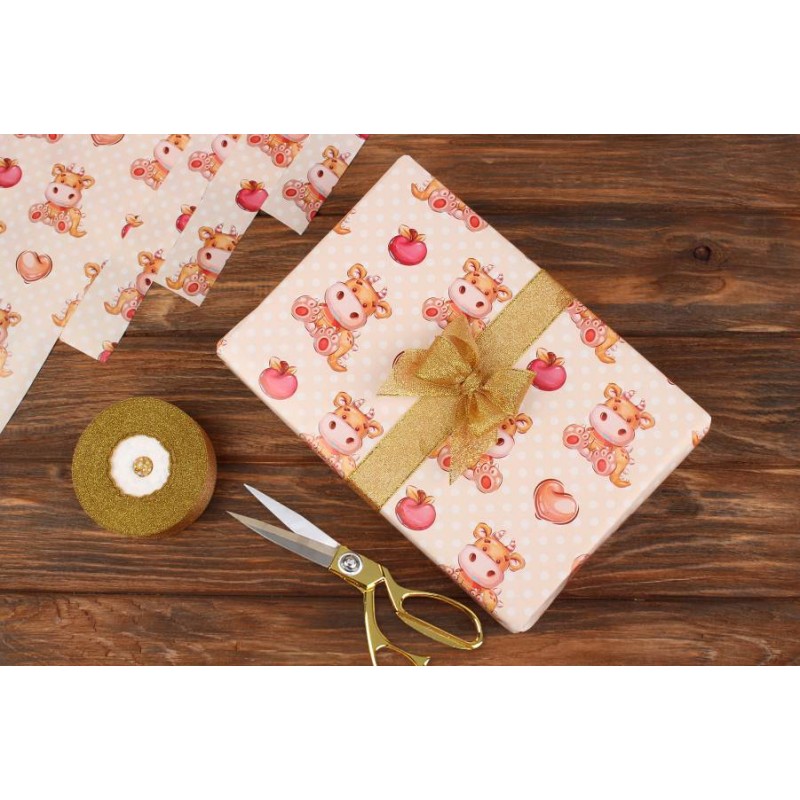 Бумага упаковочная в листах 10л 