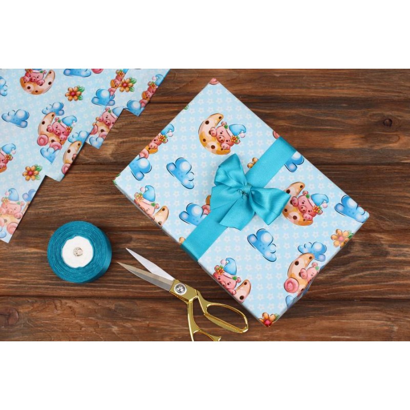 Папір пакувальний в аркушах 10арк  