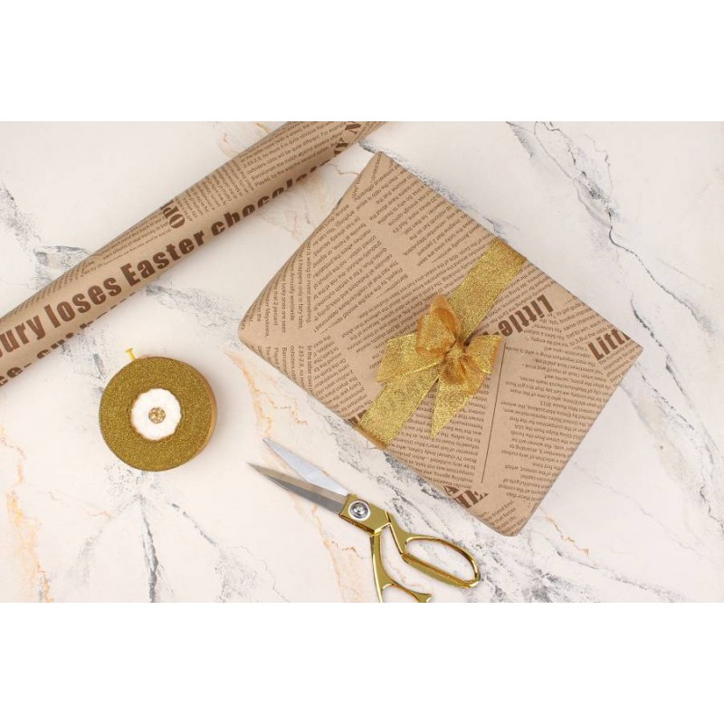 Папір пакувальний крафт бурий 