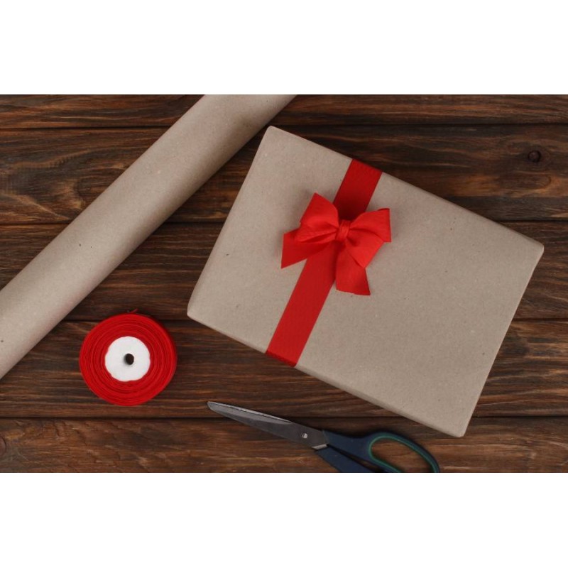 Бумага упаковочная крафт в рулоне (8м*0,7м)110 г/м²  255-3832