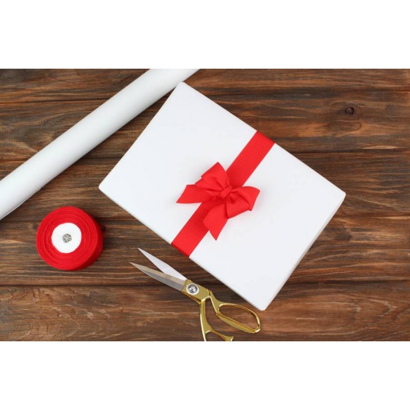 Бумага упаковочная крафт БІЛИЙ Польща в рулоні (0,7м х8м) 80г/м2  255-5966