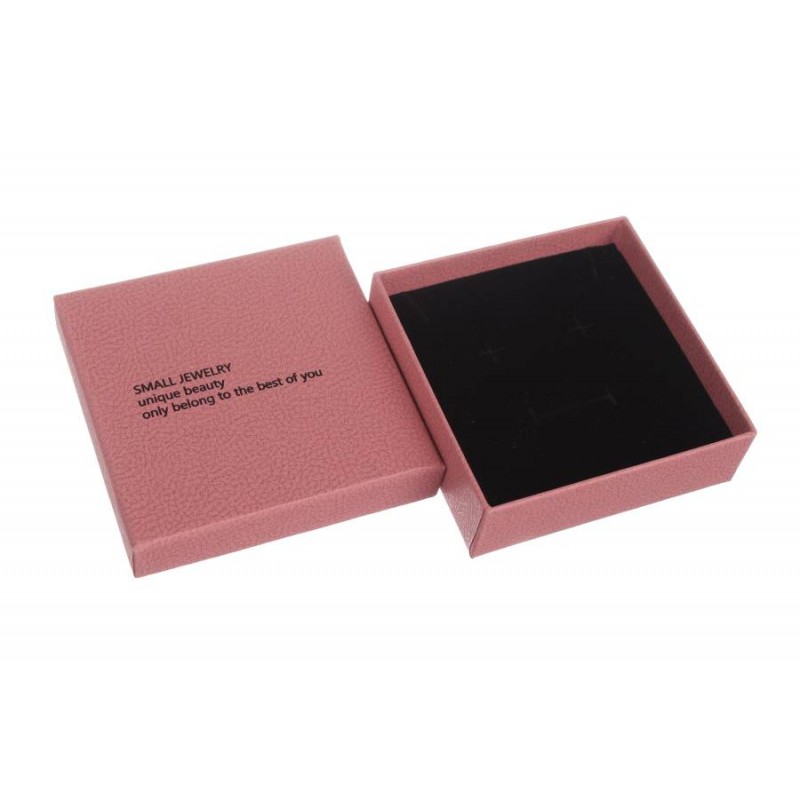 Коробка бижутерная (9x9x3см) 65-3055