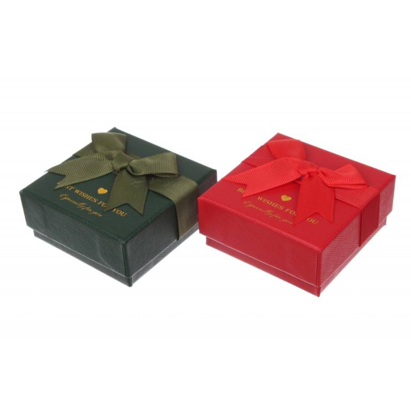 Коробка бижутерная (7,5х7,5х3,5см) 65-2379