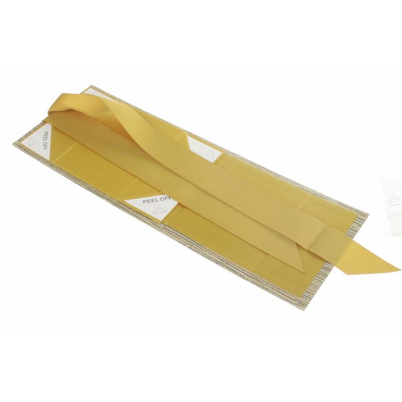 Итальянская подарочная коробка серо-желтая (13.5*10 см)