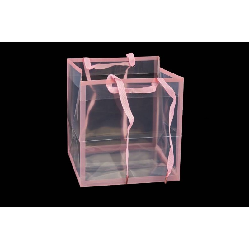 Плайм пакет розовый (16*15*17см) 3123-11627