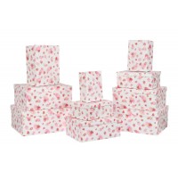 Подарочная коробка (комплект 10шт.) M10-75 73-4637