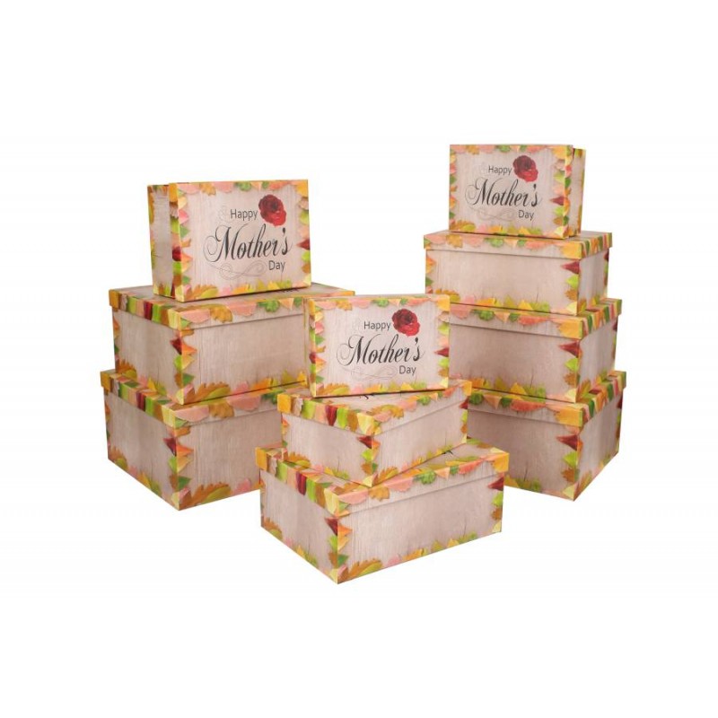 Подарочная коробка (комплект 10шт.) 73-3296