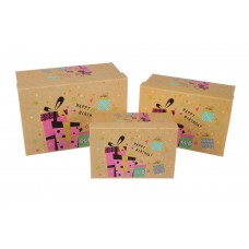 Подарочная коробка (комплект 3шт.) 73-4934