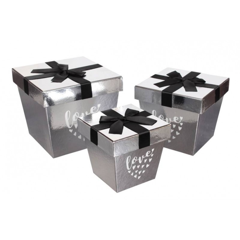 Подарочная коробка W1672 (комплект 3шт.) 7-16721