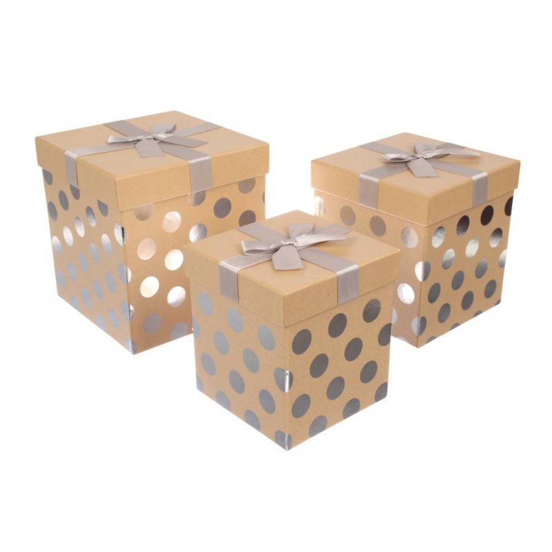 Подарочная коробка W1299 (комплект 3шт.) 7-12990