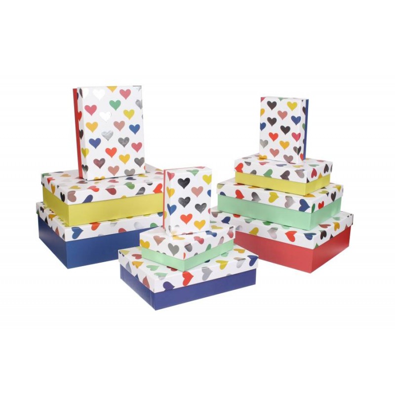 Подарочная коробка (комплект 10шт.) BOX-2309 73-3012