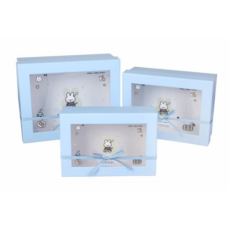 Подарункова коробка HL-109-6  (комплект 3шт.) 76-3105