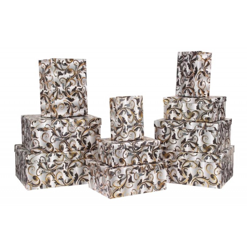 Подарочная коробка (комплект 10шт.) M10-248 73-4187