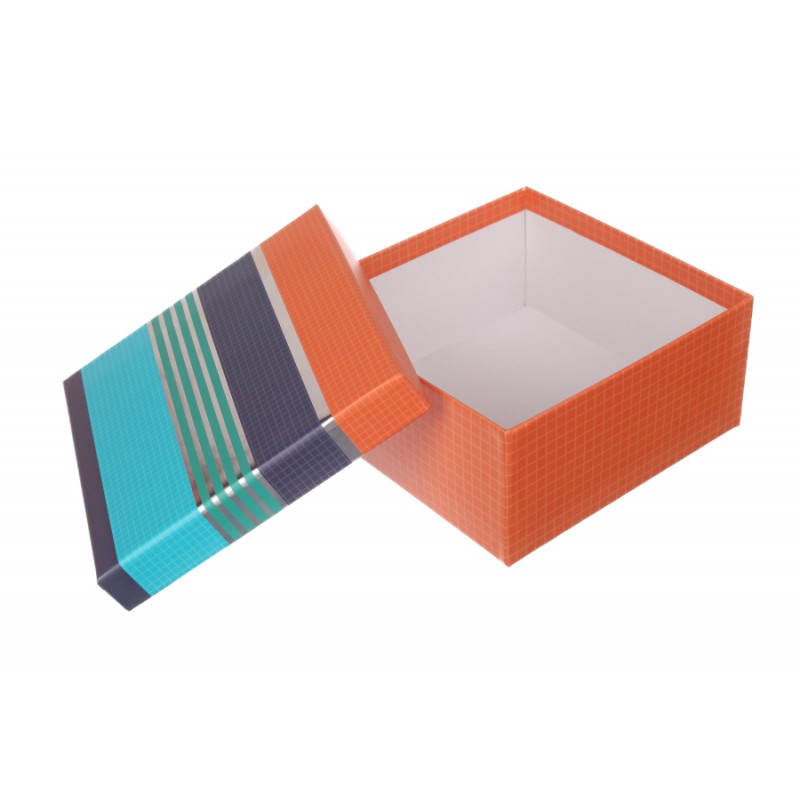 Новогодняя подарочная коробка (комплект 3шт.) 73-3555