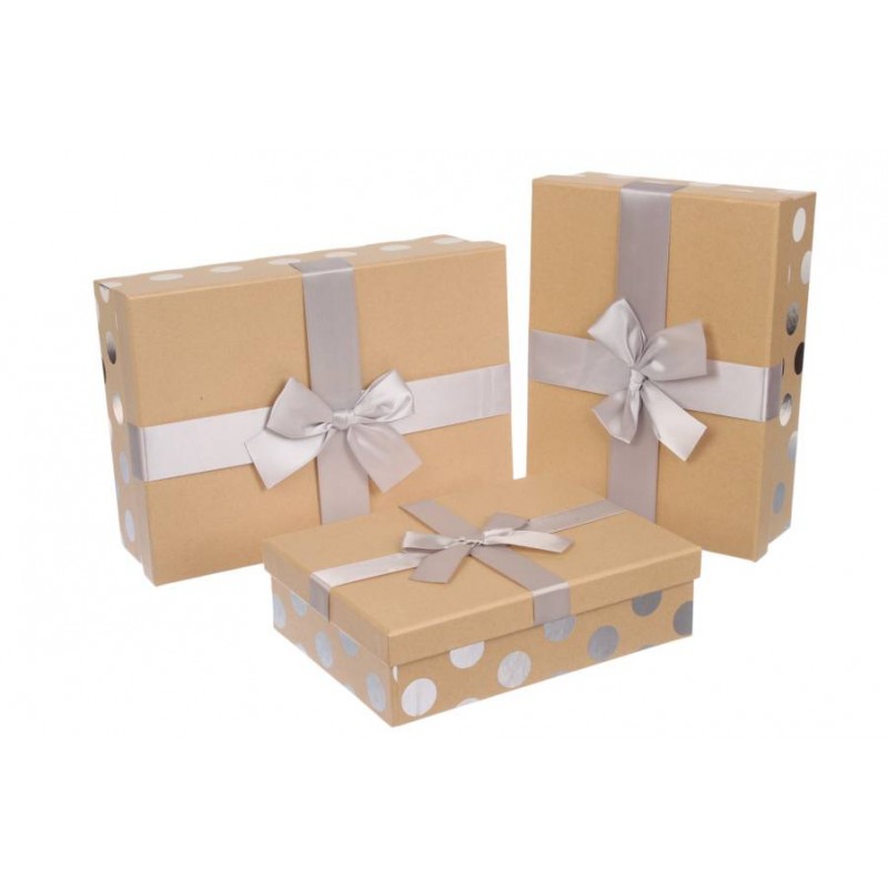 Подарочная коробка W1465 (комплект 3шт.) 7-14659