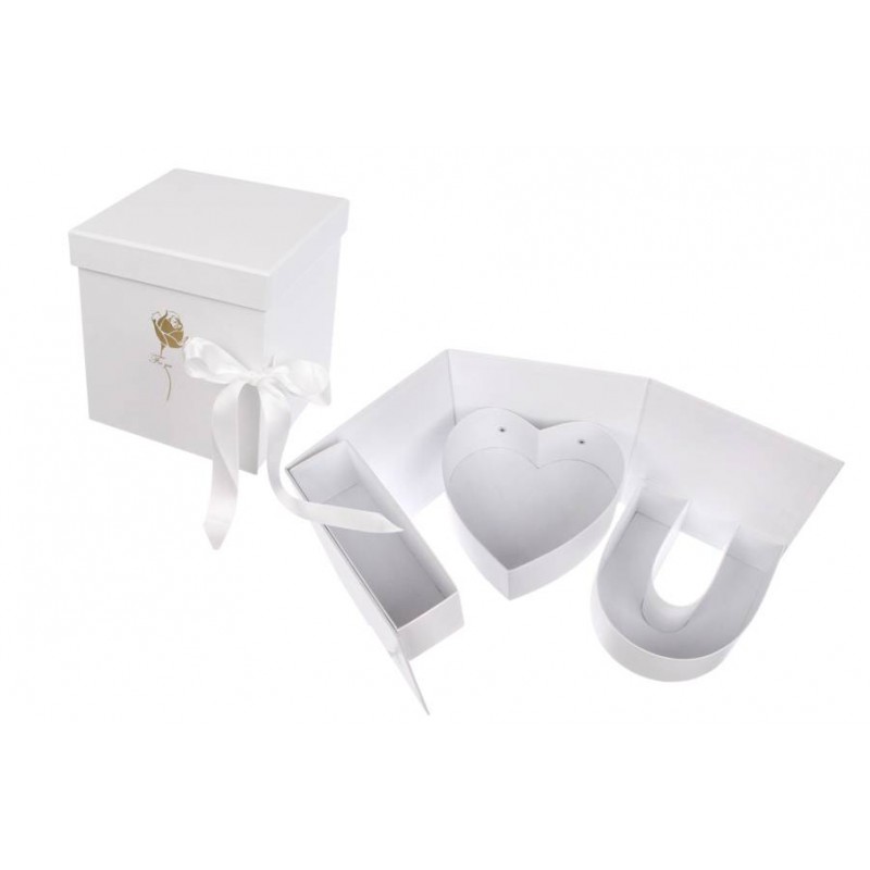 Подарочная коробка W1217 (18,4*18,4*19,3см) 7-12174