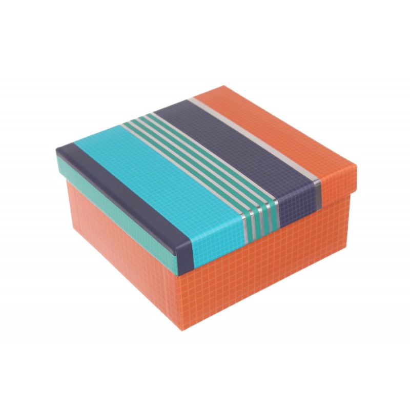 Новогодняя подарочная коробка (комплект 3шт.) 73-3555