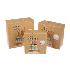 Подарочная коробка (комплект 3шт.) 73-4828