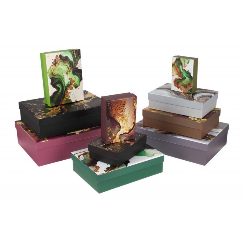 Подарочная коробка (комплект 10шт.) BOX-2202 73-4163