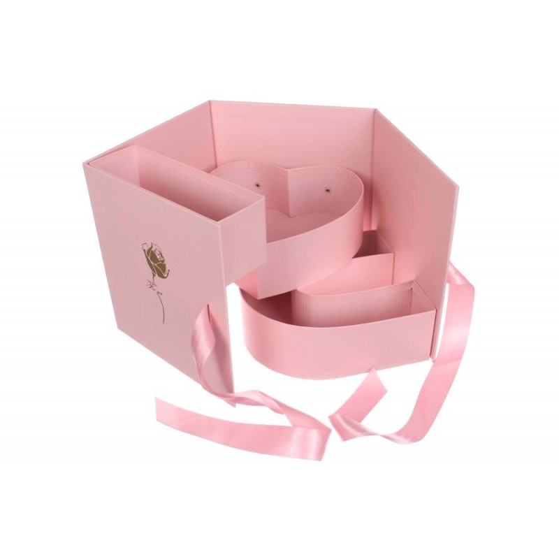 Подарочная коробка W1218 (18,4*18,4*19,3см) 7-12181