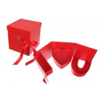 Подарочная коробка W1219 (18,4*18,4*19,3см) 7-12198