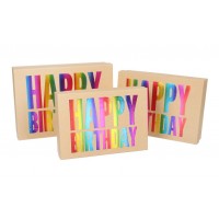 Подарочная коробка (комплект 3шт.) BOX-8852 73-3166