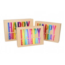 Подарочная коробка (комплект 3шт.) BOX-8852 73-3166