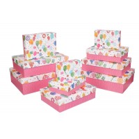 Подарочная коробка (комплект 10шт.) BOX-2307 73-3036