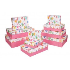 Подарочная коробка (комплект 10шт.) BOX-2307 73-3036