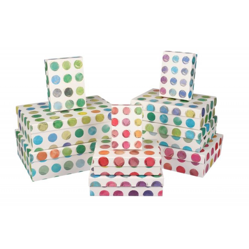 Подарочная коробка микс (комплект 10шт.) 73-4699