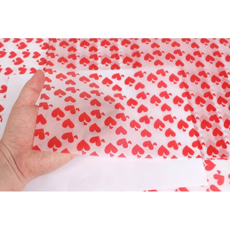 Бумага тишью с рисунком (50см х 70см) 19г/м² 20шт. 5-90570