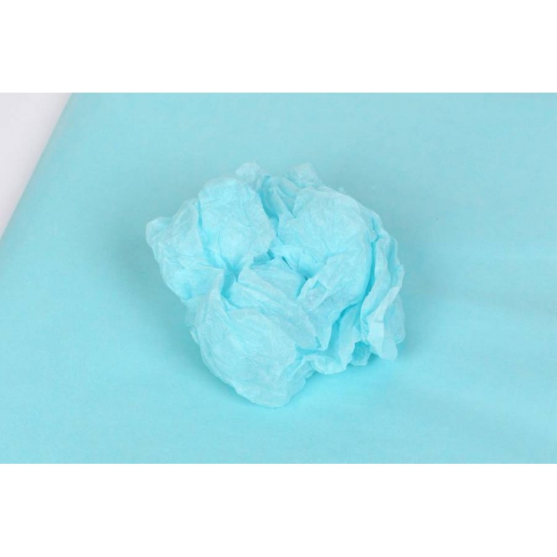 Бумага тишью 6102 светло-голубая (75см х 50см) 17г/м² 5000шт. 2-66925529 (5-18925)