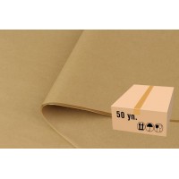 Бумага тишью 28-16 крафтовая (75см х 50см) 28г/м² 100шт. 2-66925697 (5-50564)