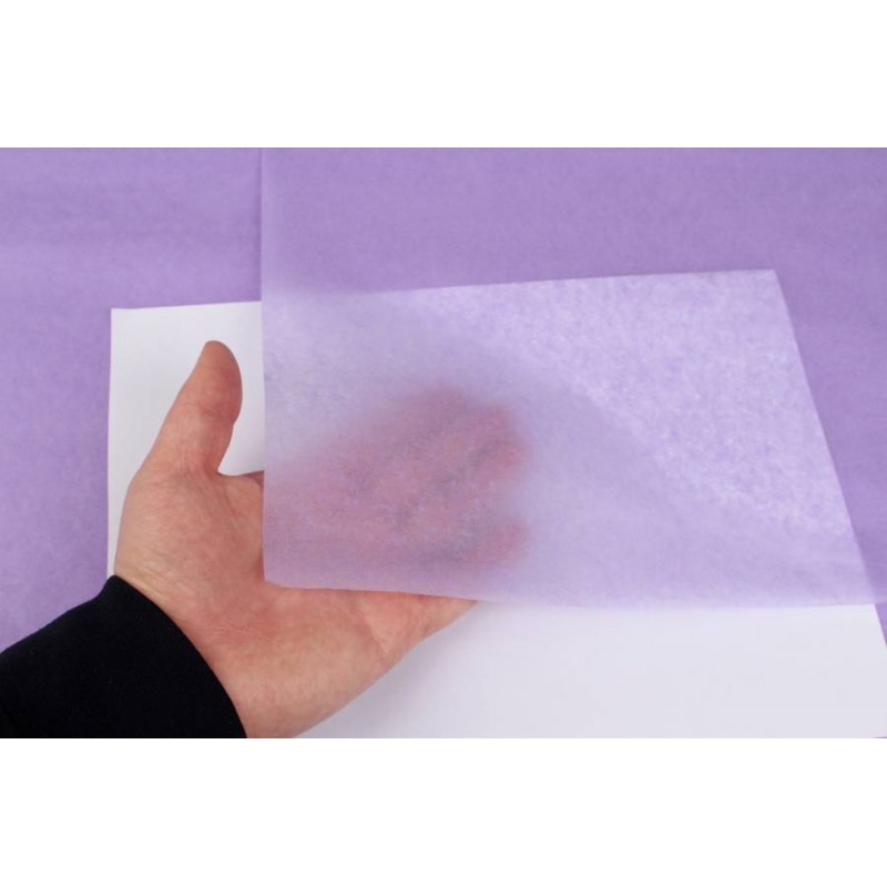 Бумага тишью 7102 лавандовая (75см х 50см) 17г/м² 100шт. 5-18956