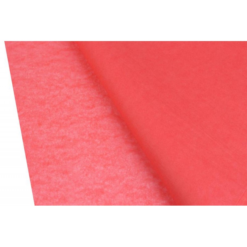 Бумага тишью 7301 коралловая (75см х 50см) 17г/м² 100шт. 5-18741