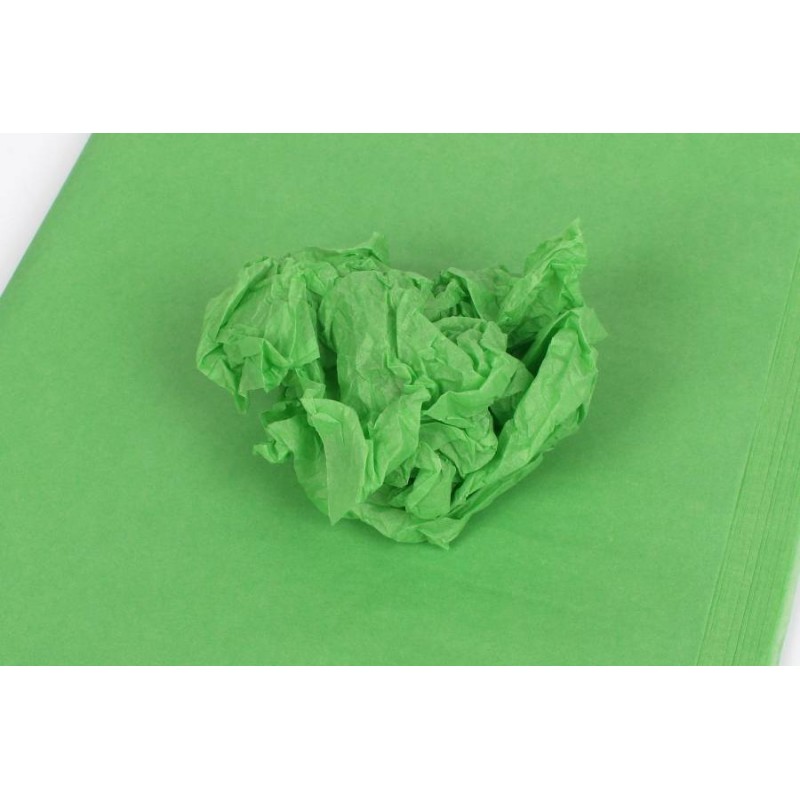 Бумага тишью 4102 светло-зеленая (75см х 50см) 17г/м² 5000шт. 2-66925468 (5-18888)