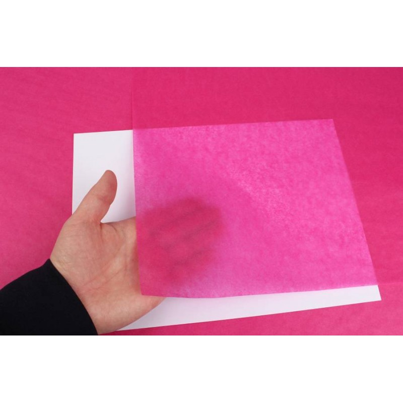 Бумага тишью 1403 малиновая (75см х 50см) 17г/м² 100шт. 5-18826