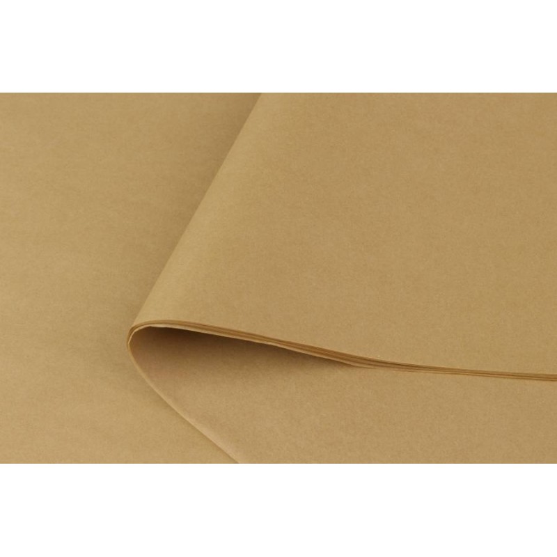 Бумага тишью 28-16 крафтовая (75см х 50см) 28г/м² 100шт. 5-50564