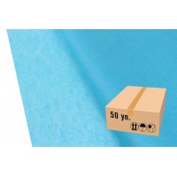 Бумага тишью 6202 голубая (75см х 50см) 17г/м² 5000шт. 2-66925536 (5-18932)