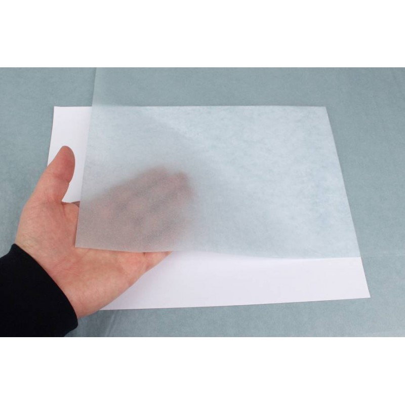 Бумага тишью 5103 серая (75см х 50см) 17г/м² 100шт. 5-18918