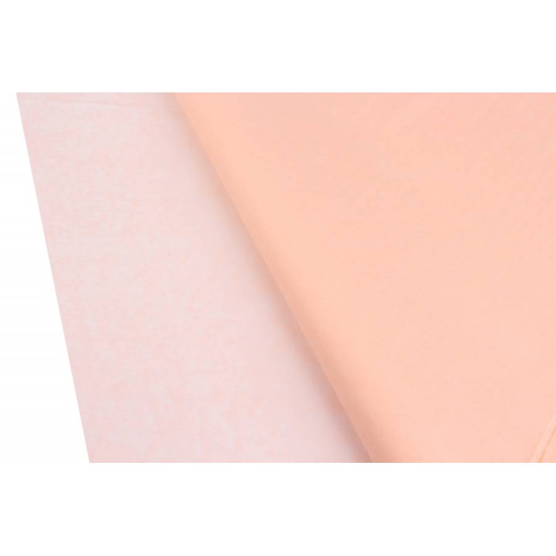 Бумага тишью 2101 персиковая (75см х 50см) 17г/м² 100шт. 5-25244
