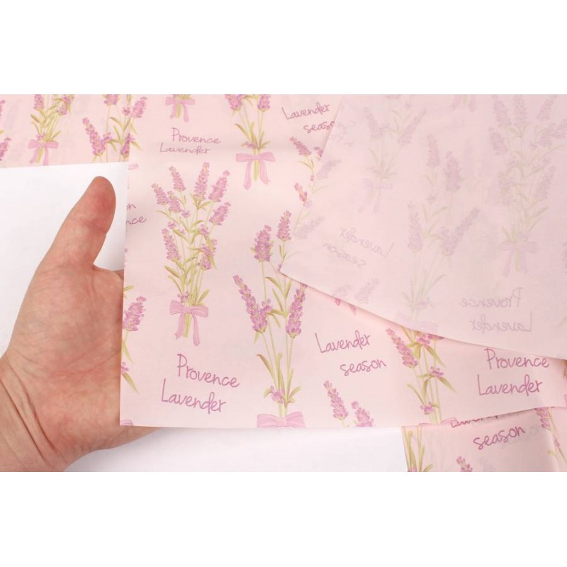 Бумага тишью с рисунком (161) (50см х 70см) 26г/м² 20шт. 5-86702