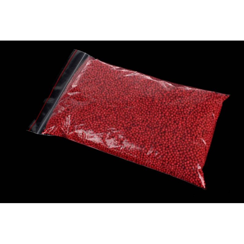 Пенопластовая гранула красная, 2-4 мм., мелкая, объем 1000 мл 251-14504