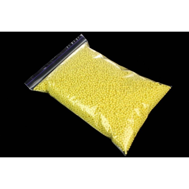 Пенопластовая гранула желтая, 2-4 мм, мелкая, объем 1000 мл 251-14443
