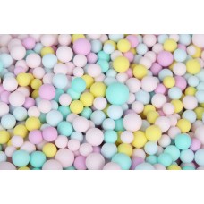 Пенопластовая гранула разноцветная макарунс, мелкая, 5-7 мм., объем 1000 мл 251-14382