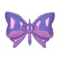 Воздушный шар бант фиолетовый (74*49см) 5-89703