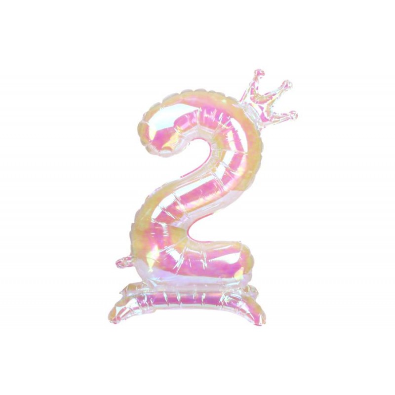 Воздушный шар в форме цифры 